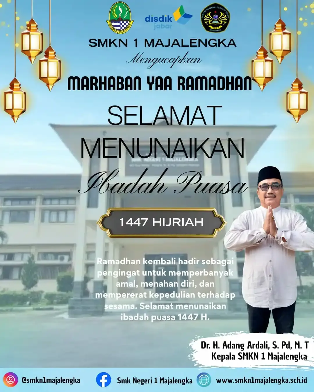 Selamat Menunaikan Ibadah Puasa Ramadhan 1447 H